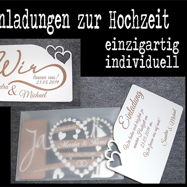 dekoratives Burgau Unterknöringen Gravur Hochzeit Geschenk Ehe Name Liebe Glas Deko Einladung