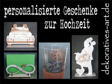 dekoratives Burgau Unterknöringen Gravur Hochzeit Geschenk Ehe Name Liebe Glas Deko Einladung Geld