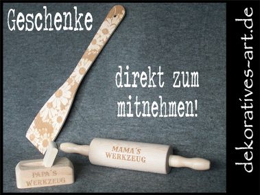 dekoratives Burgau Unterknöringen Gravur Werbung Werbemittel Firma Logo gravieren Laser Holz Brett Geschenk Name Küche